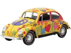 Greenlight PKW 1967 VW Beetle Hippie Peace & Love 1:18