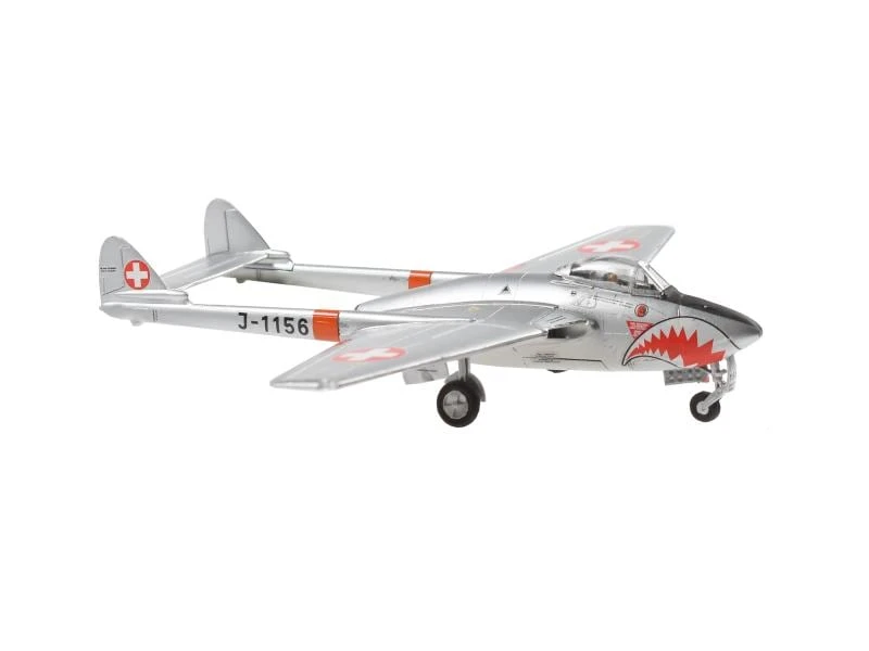 ACE Kampfflugzeug Vampire DH100 Mk6 J-1156 Sharkmouth 1:72 3 ACE Kampfflugzeug Vampire DH100 Mk6 J-1156 Sharkmouth 1:72