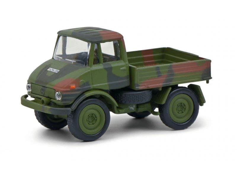 Schuco Mercedes Benz Unimog U406 Bundeswehr 1:87 3 Schuco Mercedes Benz Unimog U406 Bundeswehr 1:87
