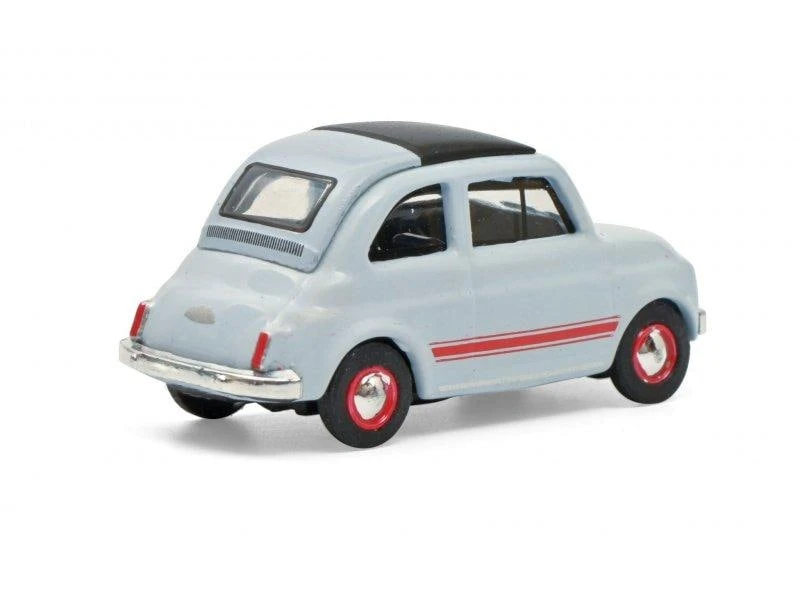Schuco Fiat 500 Sport Blau / Grau 1:87 4 Schuco Fiat 500 Sport Blau / Grau 1:87 – Bild 2