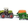 Siku Traktor Claas Xerion 5000 mit Amazone Sämaschine 1:87
