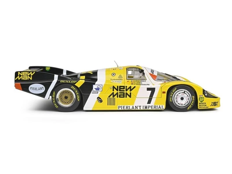 Solido Rennwagen Porsche 956 #7 gelb 1:18 5 Solido Rennwagen Porsche 956 #7 gelb 1:18 – Bild 3