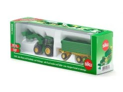 Siku Traktor John Deere mit Frontlader und Anhänger 1:87 -Cast Modelle Verkaufe 198482864 xxl
