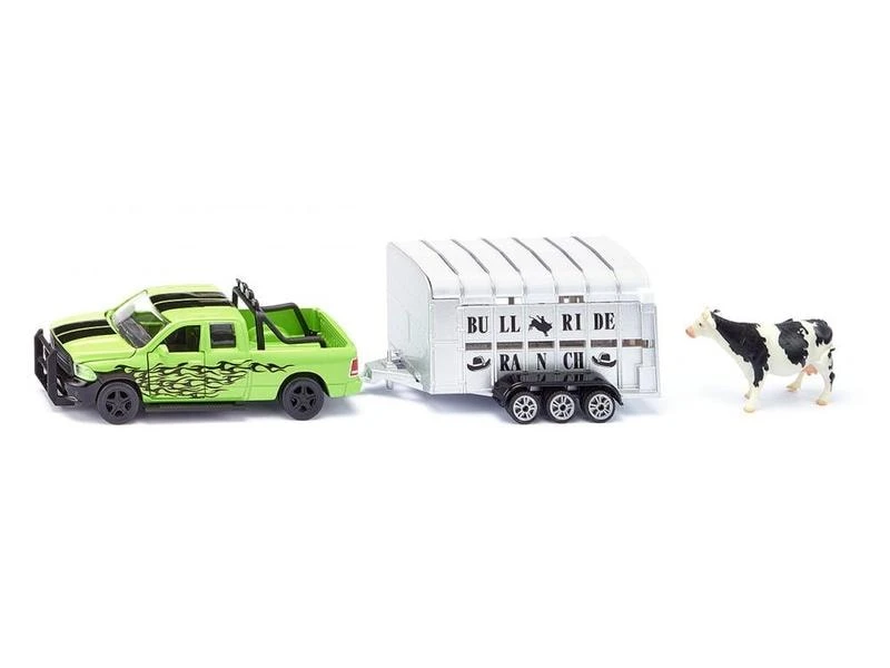 Siku Pick-up RAM 1500 mit Viehanhänger 1:50 3 Siku Pick-up RAM 1500 mit Viehanhänger 1:50
