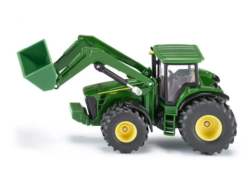Siku Traktor John Deere 8430 mit Frontlader 1:50 3 Siku Traktor John Deere 8430 mit Frontlader 1:50