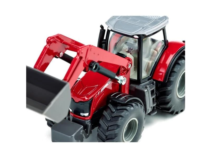 Siku Traktor Massey Ferguson mit Frontlader und Förderband 1:50 8 Siku Traktor Massey Ferguson mit Frontlader und Förderband 1:50 – Bild 6