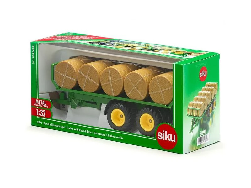 Siku Rundballenanhänger 1:32 4 Siku Rundballenanhänger 1:32 – Bild 2