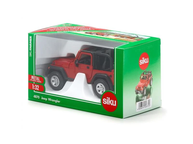 Siku Geländewagen Jeep Wrangler TJ 1:32 4 Siku Geländewagen Jeep Wrangler TJ 1:32 – Bild 2