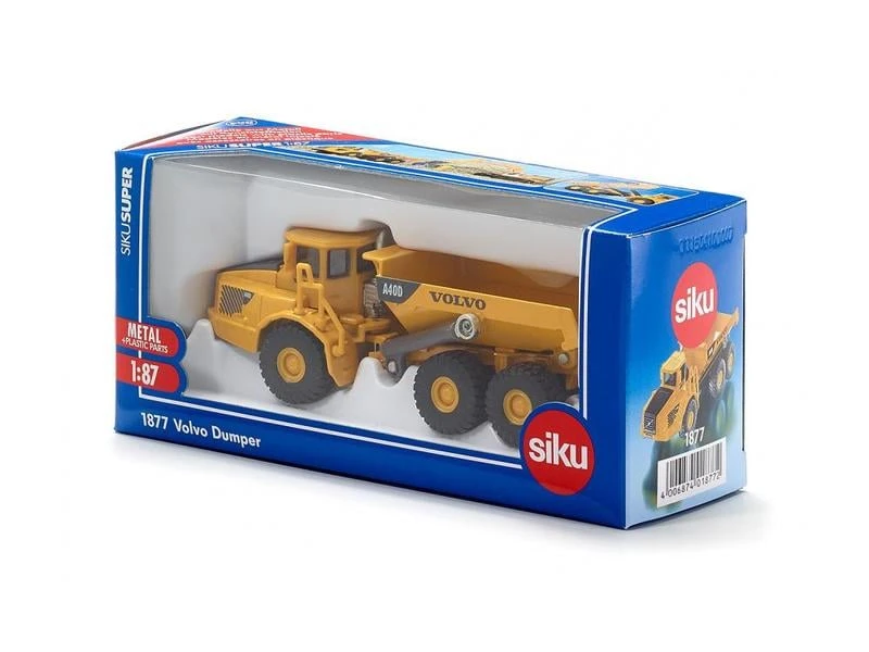 Siku Baumaschine Volvo A40D Kipper 1:87 4 Siku Baumaschine Volvo A40D Kipper 1:87 – Bild 2