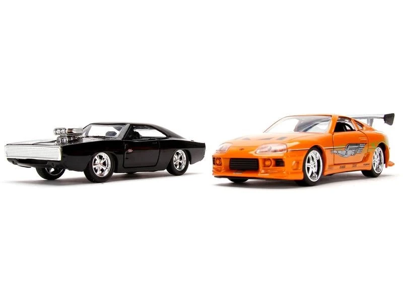 Jada Toys Fast & Furious Twin Pack, Toyota Supra & Dodge Charger 1:32 3 Jada Toys Fast & Furious Twin Pack, Toyota Supra & Dodge Charger 1:32