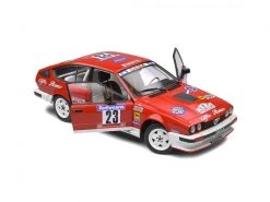 Solido Rally Alfa Romeo GTV6 #23 rot 1:18 -Cast Modelle Verkaufe 201752164 xxl