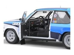 Solido Rally Fiat 131 Abarth #10 weiss/blau 1:18 -Cast Modelle Verkaufe 201764932 xxl