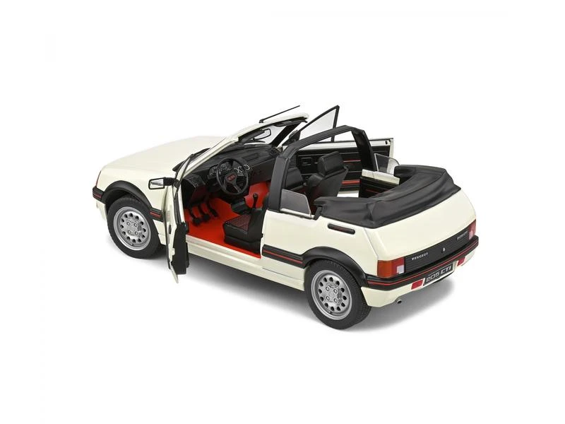 Solido PKW Peugeot 205 Cabrio Weiss 1:18 7 Solido PKW Peugeot 205 Cabrio Weiss 1:18 – Bild 5