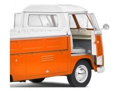 Solido Nutzfahrzeug VW T1 Pritsche Orange / Weiss 1:18 -Cast Modelle Verkaufe 207658477 xxl
