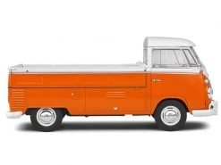 Solido Nutzfahrzeug VW T1 Pritsche Orange / Weiss 1:18 -Cast Modelle Verkaufe 207658486 xxl