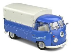Solido Nutzfahrzeug VW T1 Pritsche/Plane Blau 1:18 -Cast Modelle Verkaufe 207667856 xxl