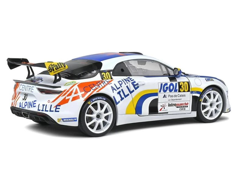 Solido Rally Alpine A110 R-GT Weiss #30 1:18 4 Solido Rally Alpine A110 R-GT Weiss #30 1:18 – Bild 2