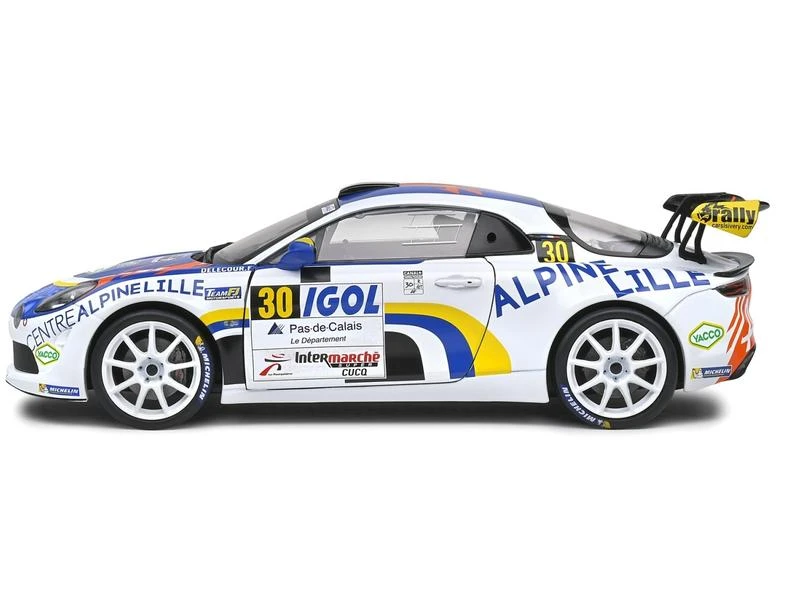 Solido Rally Alpine A110 R-GT Weiss #30 1:18 5 Solido Rally Alpine A110 R-GT Weiss #30 1:18 – Bild 3