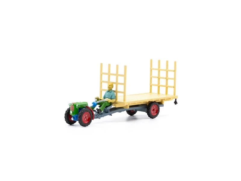 ACE Traktor Set Hürlimann D210 mit Rapid und Anhänger 1:87 15 ACE Traktor Set Hürlimann D210 mit Rapid und Anhänger 1:87 – Bild 13