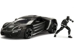Jada Toys Lykan Hypersport, Marvel Avengers Black Panther 1:24