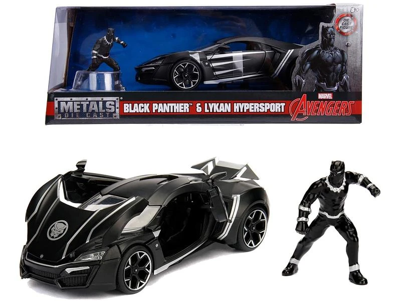 Jada Toys Lykan Hypersport, Marvel Avengers Black Panther 1:24 9 Jada Toys Lykan Hypersport, Marvel Avengers Black Panther 1:24 – Bild 7