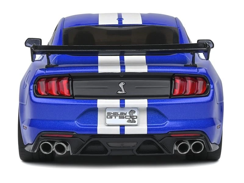 Solido Sportwagen Ford Mustang GT500 Blau 1:18 5 Solido Sportwagen Ford Mustang GT500 Blau 1:18 – Bild 3