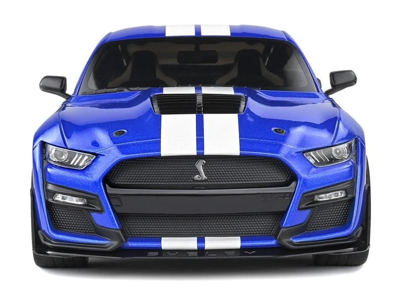 Solido Sportwagen Ford Mustang GT500 Blau 1:18 8 Solido Sportwagen Ford Mustang GT500 Blau 1:18 – Bild 6