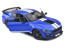 Solido Sportwagen Ford Mustang GT500 Blau 1:18 19 Solido Sportwagen Ford Mustang GT500 Blau 1:18 -Cast Modelle Verkaufe 211954673 xxl