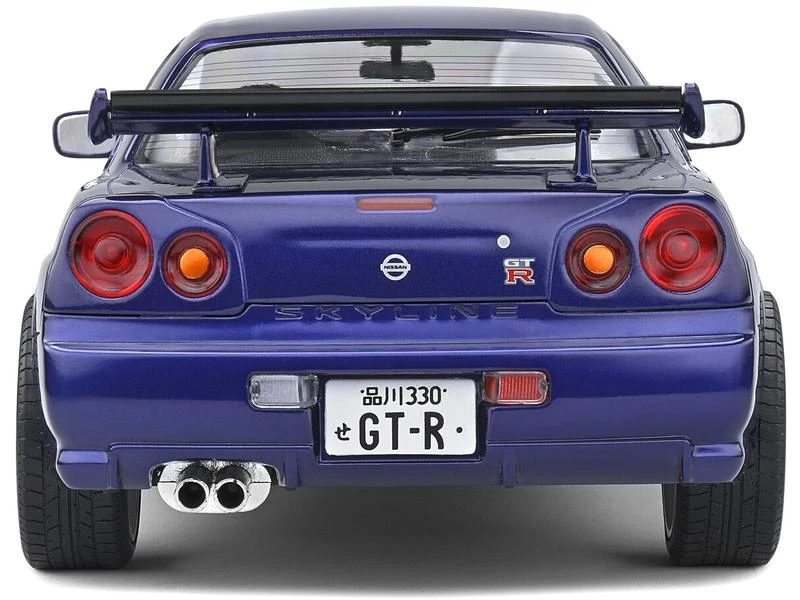 Solido Sportwagen Nissan R34 GTR 1:18 5 Solido Sportwagen Nissan R34 GTR 1:18 – Bild 3