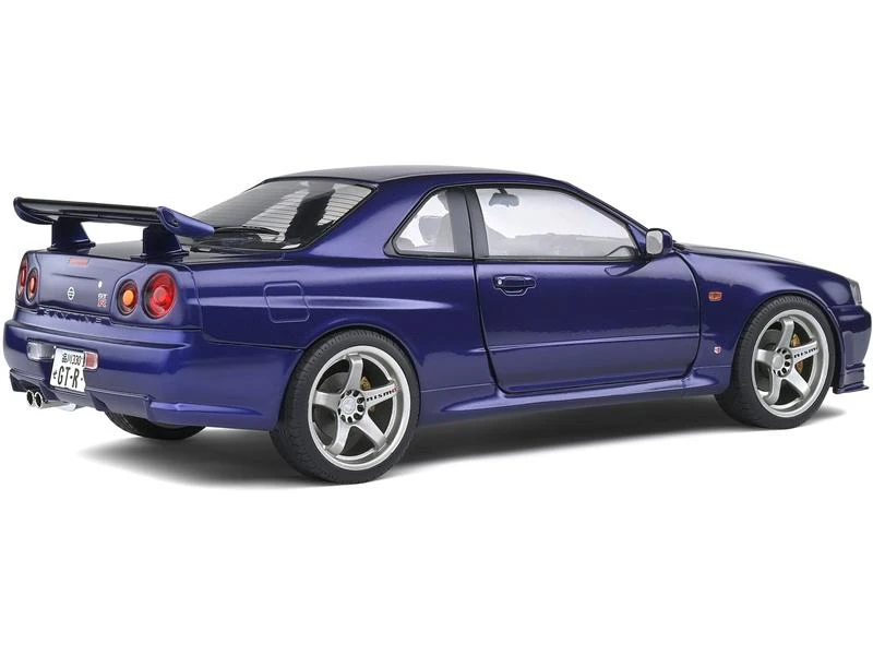 Solido Sportwagen Nissan R34 GTR 1:18 6 Solido Sportwagen Nissan R34 GTR 1:18 – Bild 4