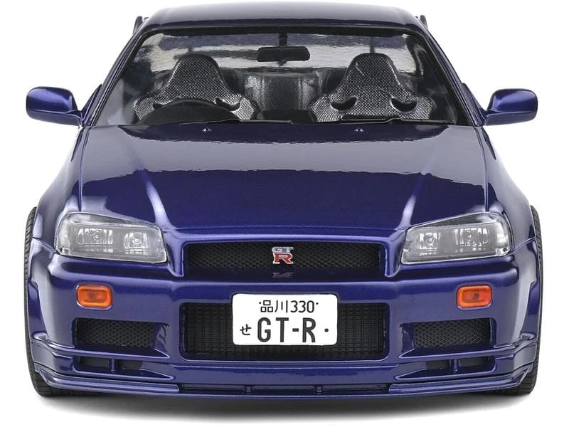 Solido Sportwagen Nissan R34 GTR 1:18 8 Solido Sportwagen Nissan R34 GTR 1:18 – Bild 6