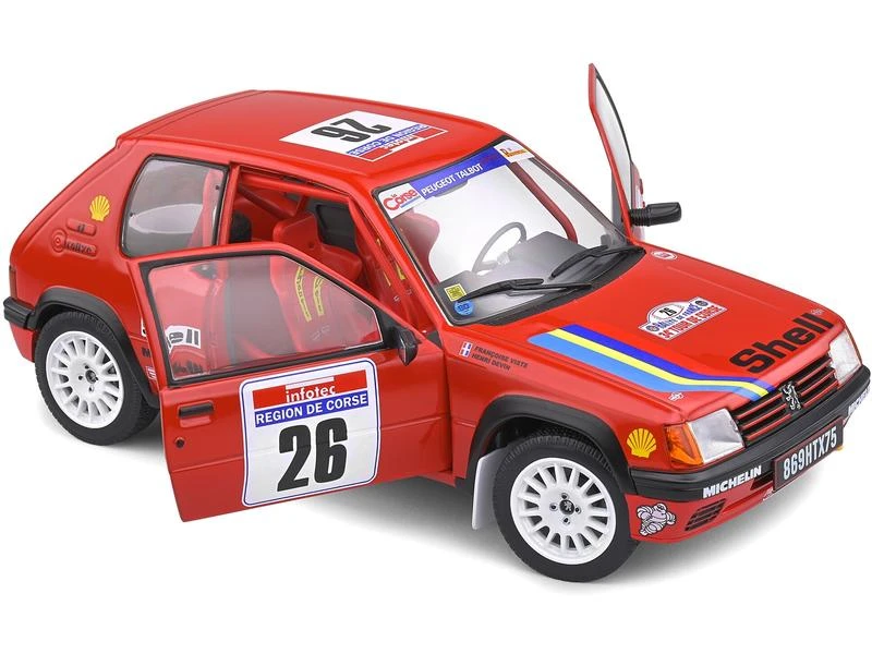 Solido Rennwagen Peugeot 205 Rallye #26 1:18 10 Solido Rennwagen Peugeot 205 Rallye #26 1:18 – Bild 8