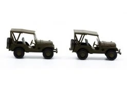 ACE Willys M38A1 Armee Jeep 2er Set 1:87 -Cast Modelle Verkaufe 212058371 xxl