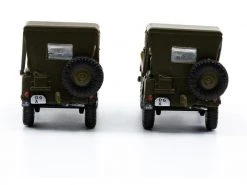 ACE Willys M38A1 Armee Jeep 2er Set 1:87 -Cast Modelle Verkaufe 212058376 xxl