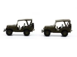 ACE Willys M38A1 Armee Jeep 2er Set 1:87 -Cast Modelle Verkaufe 212058393 xxl