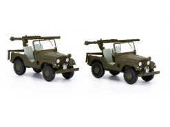 ACE Jeep PAK58 Panzer Abwehr Kompanie-BAT 2er Set 1:87 -Cast Modelle Verkaufe 212062977 xxl