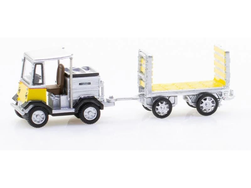 ACE PTT Elektro Schlepper mit Anhänger TR-5047e Nefag 1:87 4 ACE PTT Elektro Schlepper mit Anhänger TR-5047e Nefag 1:87 – Bild 2