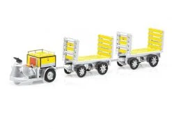 ACE PTT Nefag Schlepper 3 Rad mit 2 Trolleys 1:87