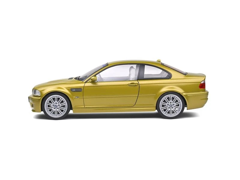 Solido Sportwagen BMW E46 M3, phoenix gelb 1:18 4 Solido Sportwagen BMW E46 M3, phoenix gelb 1:18 – Bild 2
