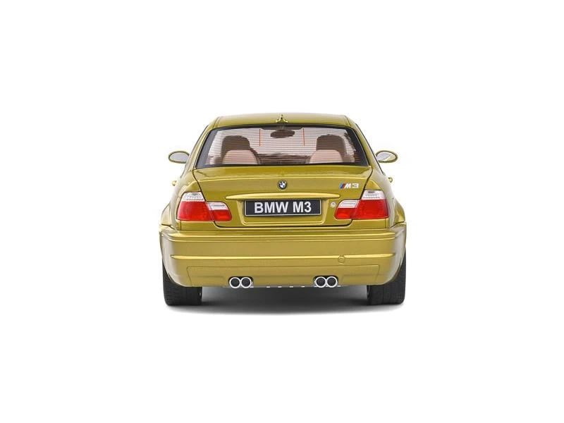 Solido Sportwagen BMW E46 M3, phoenix gelb 1:18 5 Solido Sportwagen BMW E46 M3, phoenix gelb 1:18 – Bild 3