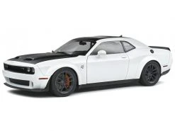 Solido Sportwagen Dodge Challenger SRT Hellcat weiss 1:18
