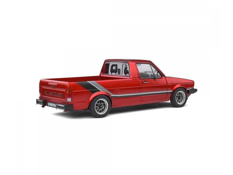 Solido Pick-up VW Caddy MKI Custom, Rot 1:18 12 Solido Pick-up VW Caddy MKI Custom, Rot 1:18 – Bild 10
