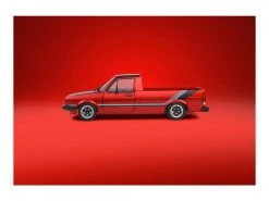 Solido Pick-up VW Caddy MKI Custom, Rot 1:18 23 Solido Pick-up VW Caddy MKI Custom, Rot 1:18 -Cast Modelle Verkaufe 219513234 xxl