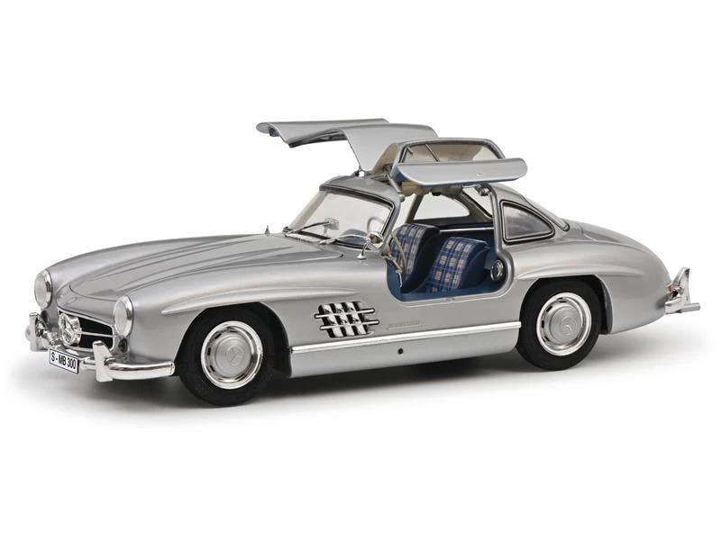 Schuco Sportwagen Mercedes Benz 300 SL Flügeltürer 1:18 4 Schuco Sportwagen Mercedes Benz 300 SL Flügeltürer 1:18 – Bild 2