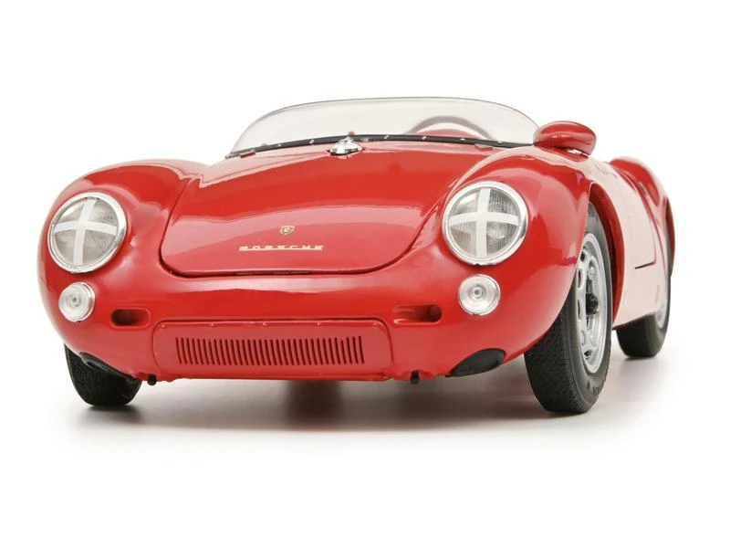 Schuco Sportwagen Porsche 550A Spyder, Rot 1:18 7 Schuco Sportwagen Porsche 550A Spyder, Rot 1:18 – Bild 5
