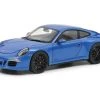 Schuco Sportwagen Porsche 911 Carrera GTS Coupé, Blau 1:18 -Cast Modelle Verkaufe 220569900 xxl