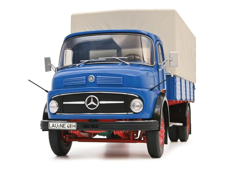 Schuco LKW Mercedes Benz L 911, Blau 1:18 7 Schuco LKW Mercedes Benz L 911, Blau 1:18 – Bild 5