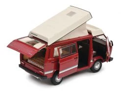 Schuco Van VW T3a Camper, Rot 1:18 -Cast Modelle Verkaufe 220570389 xxl