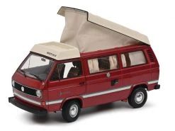 Schuco Van VW T3a Camper, Rot 1:18 -Cast Modelle Verkaufe 220570393 xxl