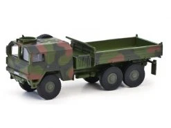 Schuco LKW MAN KAT 7t Kipper, flecktarn 1:87